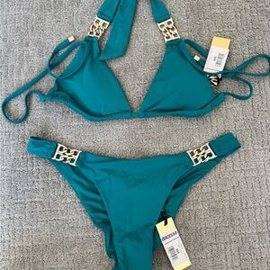 NEW Teal Bikini Set Dolcessa